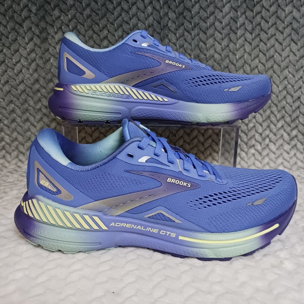Brooks Adrenaline GTS 23 Women's Walking Running Shoes Baja Blue Wisteria Size 9